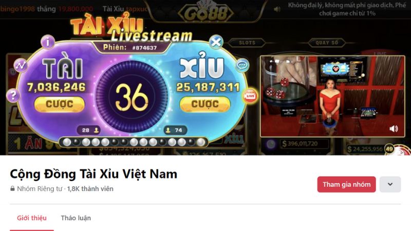 Cộng đồng tài xỉu Việt Nam